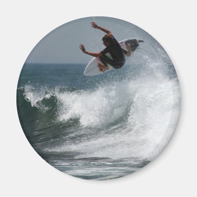 Surf Report Pin Magnet (Front)