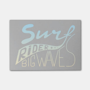Surf Rider Big Waves Post-it Notes