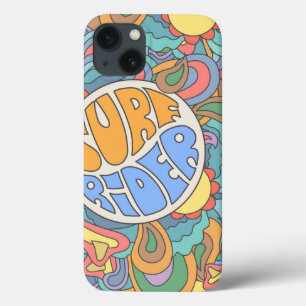Surf Rider Pattern iPhone 13 Case