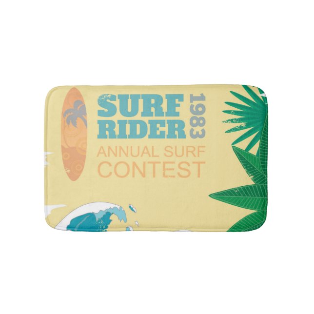 Surf Rider Surf Contest |1983 Bath Mat (Front)