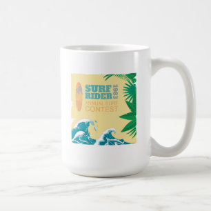 Surf Rider Surf Contest  1983 Coffee Mug