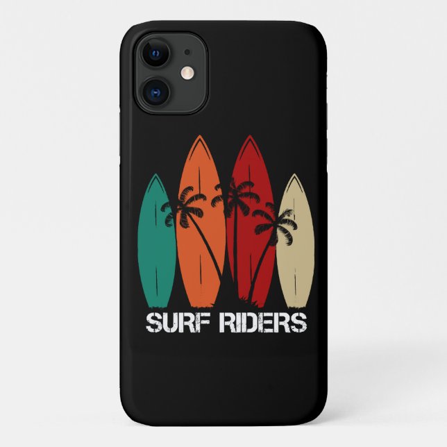 Surf Riders Case-Mate iPhone Case (Back)