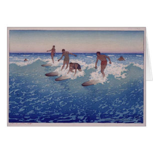 'Surf-Riders, Honolulu' - Charles W. Bartlett