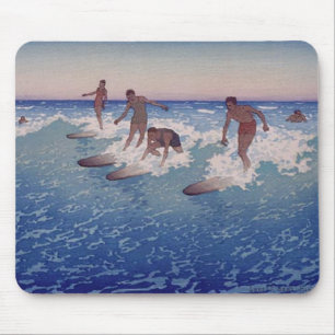 'Surf-Riders, Honolulu' - Mousepad