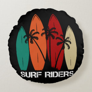 Surf Riders Round Cushion