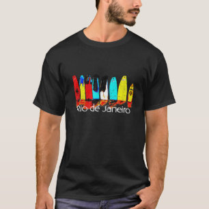 Surf Rio de Janeiro Brazil Men Women Kids T-Shirt