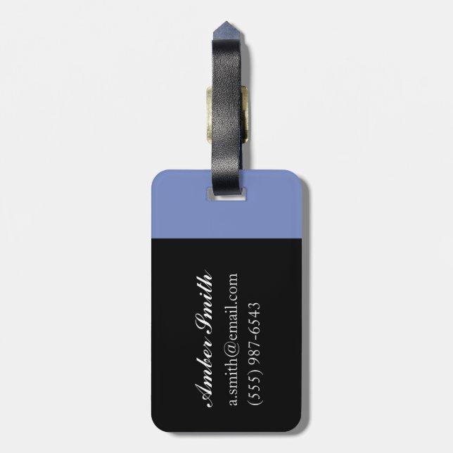 Surf School at St. Ives Luggage Tag (Back Vertical)