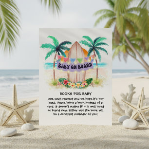 Surf & Sea   Beach Baby On Board Books For Baby Enclosure Card