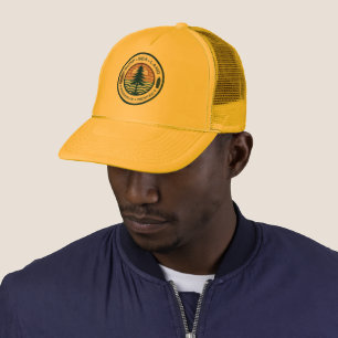 Surf - Sea - Land, Preserve - Respect Logo for Trucker Hat