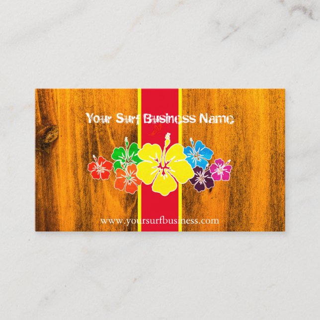 Surf Shop Business Card (Front)