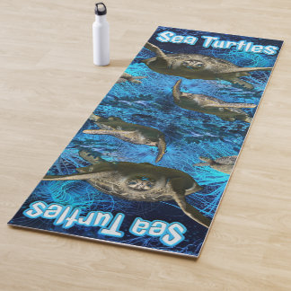 Surf Shop Sea Turtles Yoga Mat