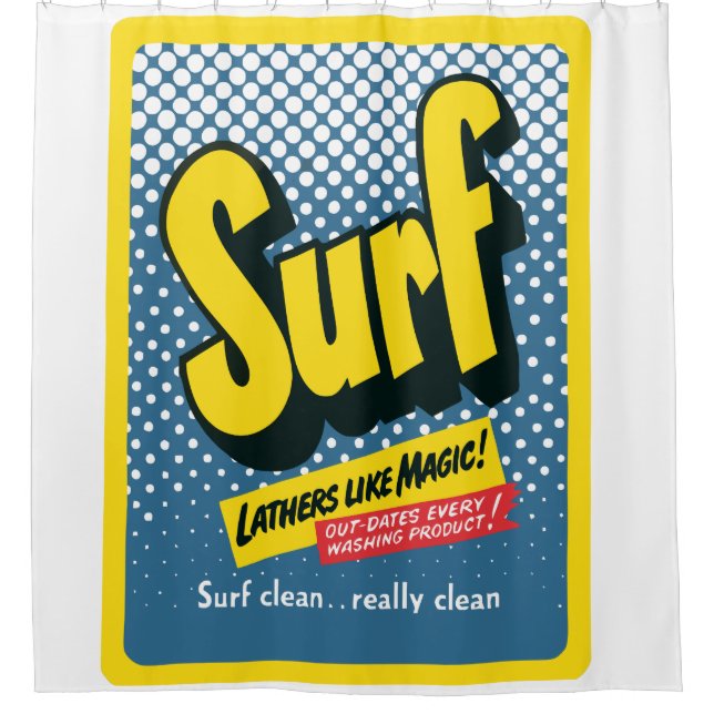 SURF SHOWER CURTAIN (Front)
