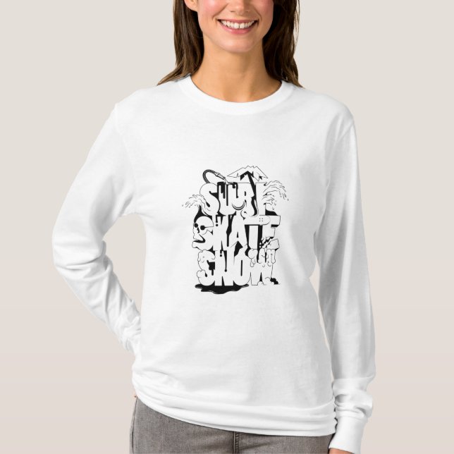 Surf Skate Snow Shirt (Front)