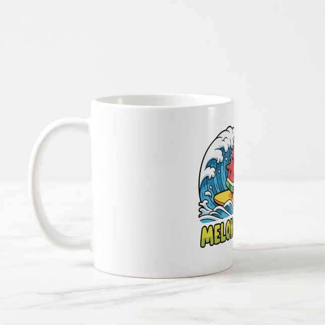 Surf & Snack Coffee Mug (Left)