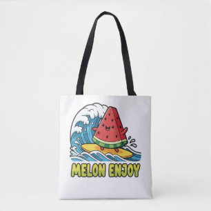 Surf & Snack Tote Bag