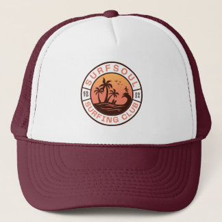 surf soul trucker hat