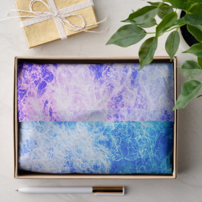 Surf stone  marble  abstract tissue paper (Gift)