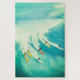 Surf Surfers Surfing Sea Wave Puzzle