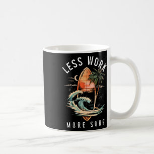 Surf Surfing Vintage Surfer Coffee Mug