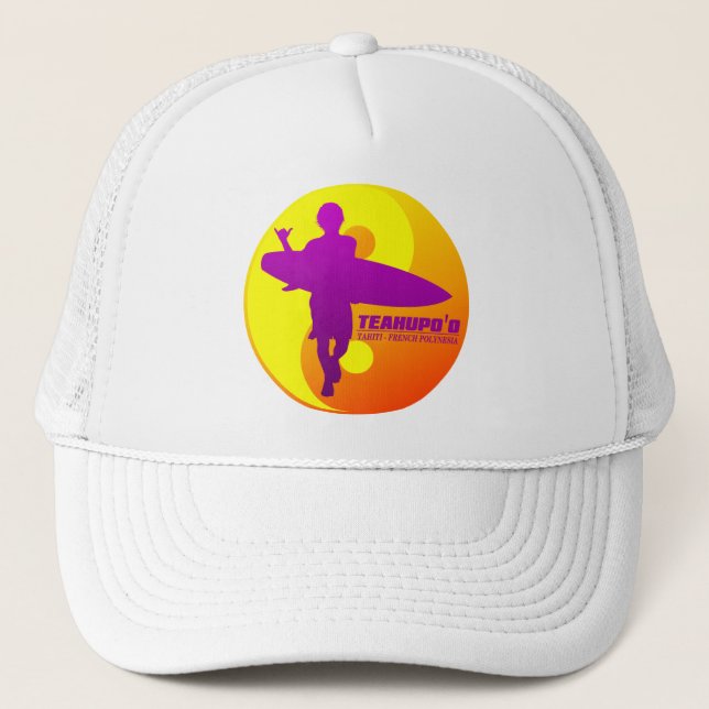 Surf Teahupoo Trucker Hat (Front)