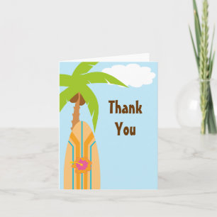 Surf Thank You Card