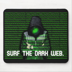 Surf the dark web 07062021 mouse mat