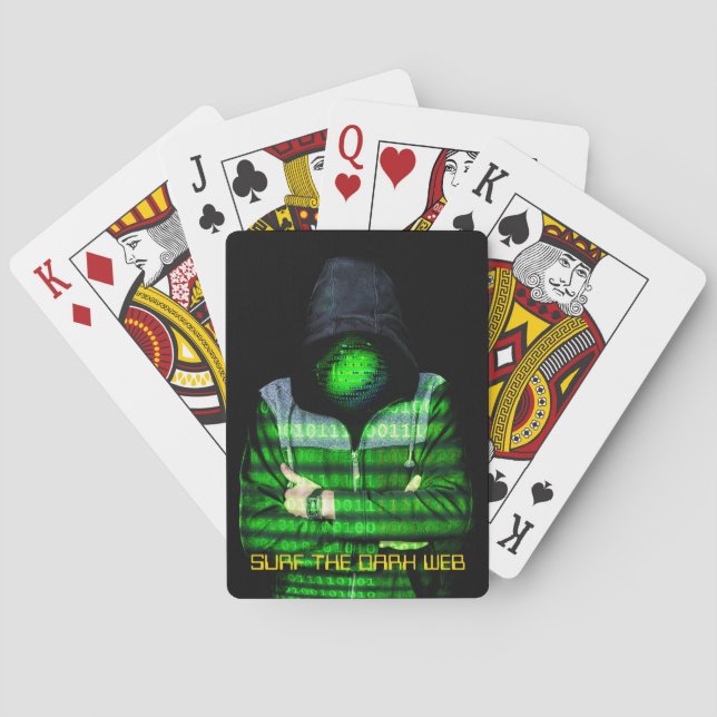 SURF THE DARK WEB PLAYING CARDS (Back)