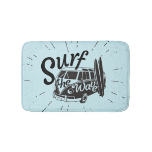 Surf The Wave Bath Mat