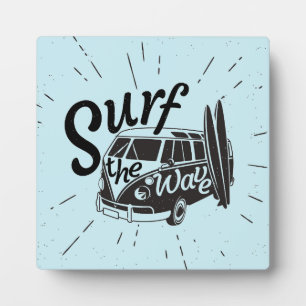 Surf The Wave Plaque