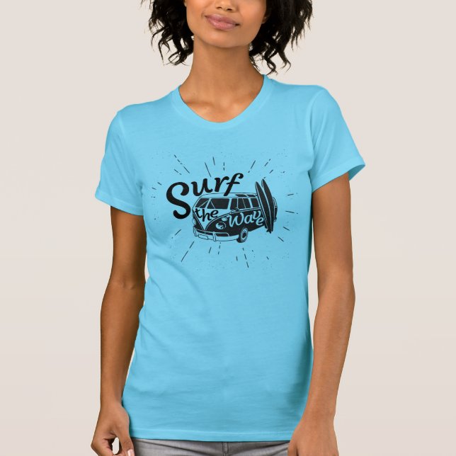 Surf The Wave T-Shirt (Front)
