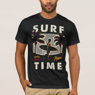 Surf Time – Tropical Beach Vibes T-Shirt