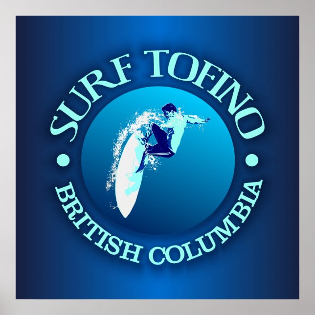 Surf Tofino Poster (Front)