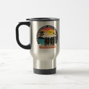 Surf together - Keep your balance Travel Mug