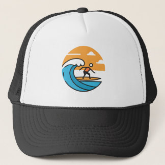 Surf trucker hat