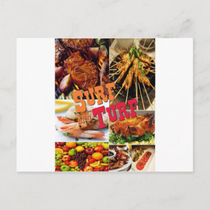 Surf & Turf Postcard