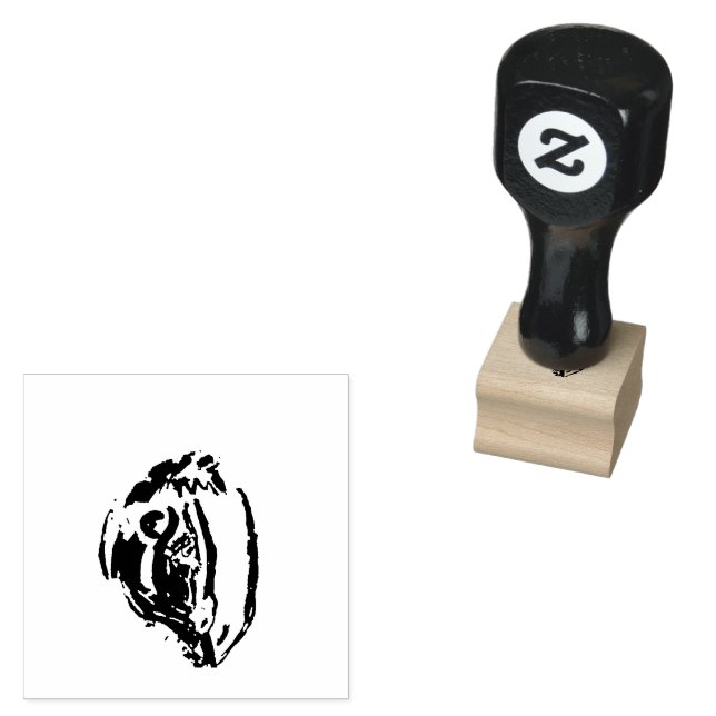 Surf up summer  rubber stamp (Stamped)