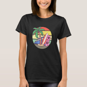 Surf Vacation At Surf Camp Surf Course Road Trip F T-Shirt