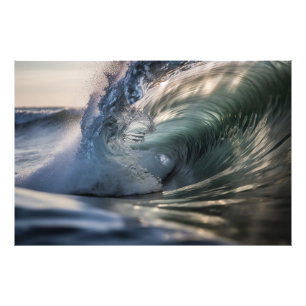 Surf Wave Ocean Photo Print