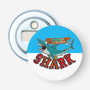 Surf with the shark bottle opener
