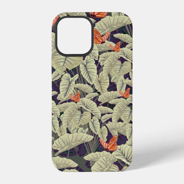 Surface butterfly pattern designapplied art,art,co iPhone case (Back)