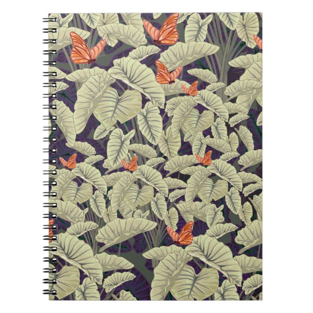 Surface butterfly pattern designapplied art,art,co notebook (Front)