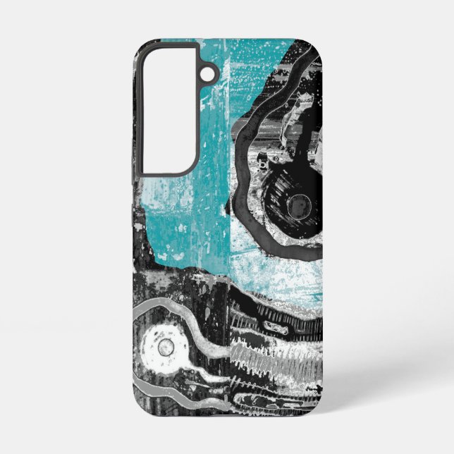 Surface Current – Abstract Flow & Structure Samsun Samsung Galaxy S22 Case (Back)