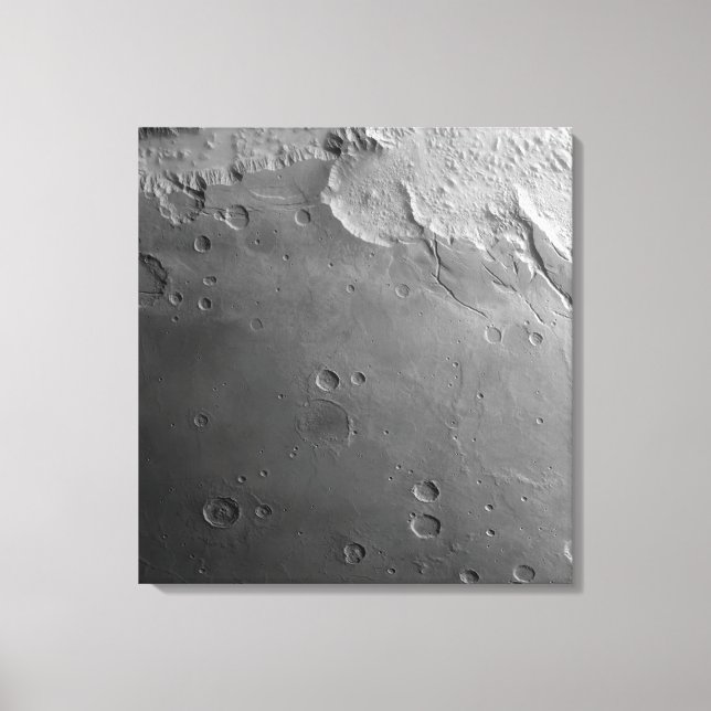 Surface of Mars 3 Canvas Print (Front)