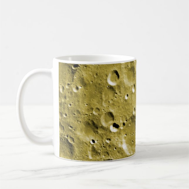 Surface of the moon coffee mug (Left)