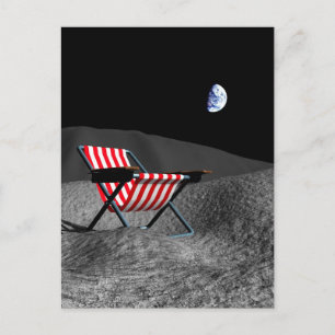 Surface of the Moon Postcard