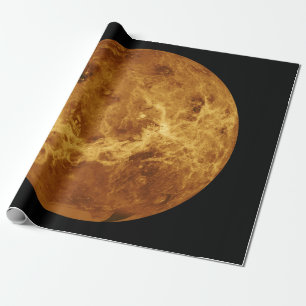 Surface of the Planet Venus Wrapping Paper