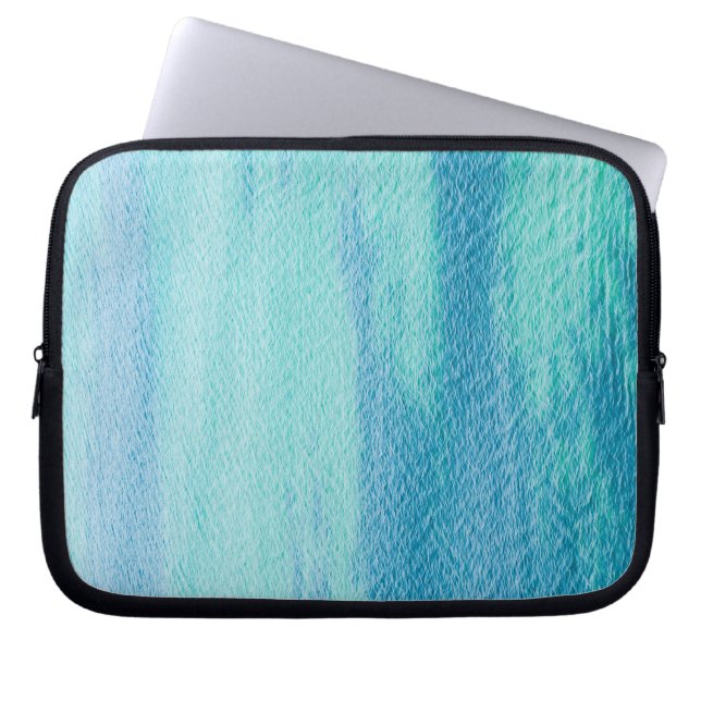 Surface sea water laptop sleeve (Front)