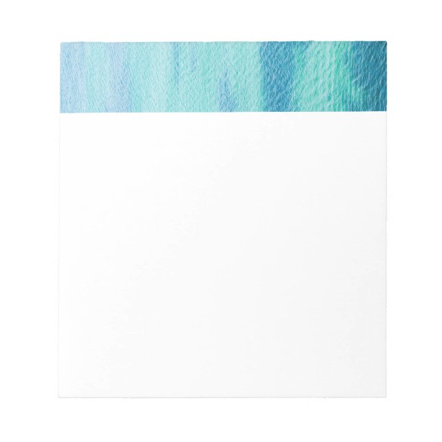 Surface sea water notepad (Front)