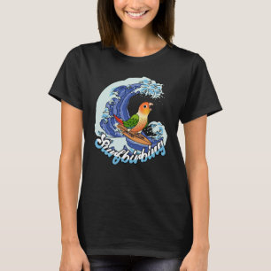 Surfbirbing Parrot I Green Cheek Pineapple Conure T-Shirt