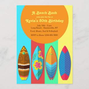 Surfboard Collection Invitation